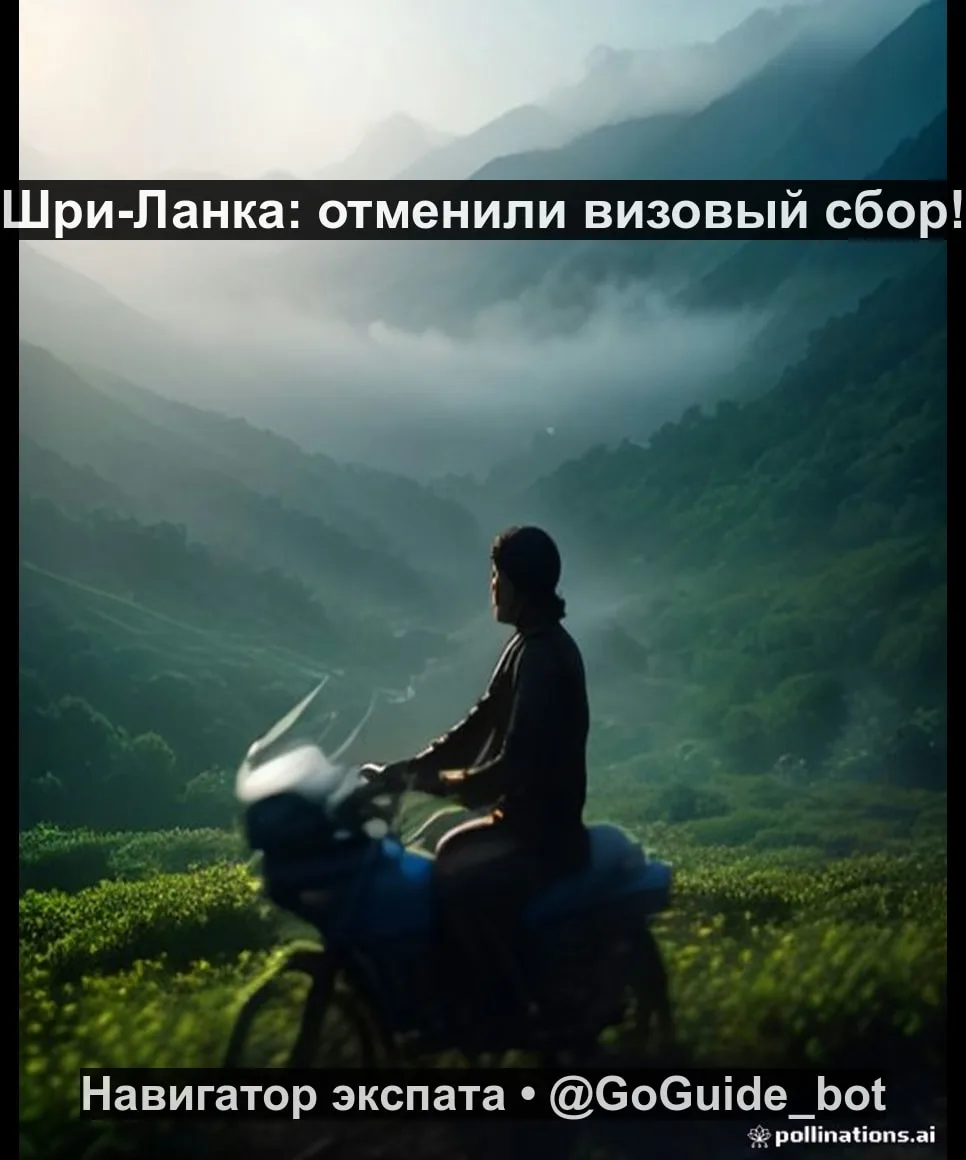 ⚡️ Шри-Ланка обнулила визы, но есть нюанс