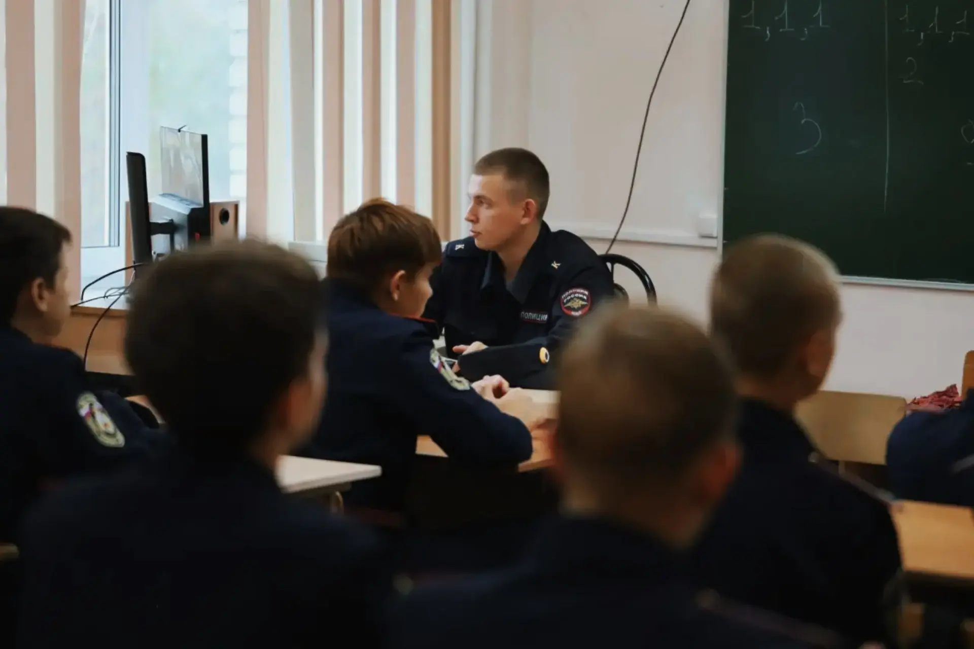 | Профориентационная встреча в нашем лицее! |