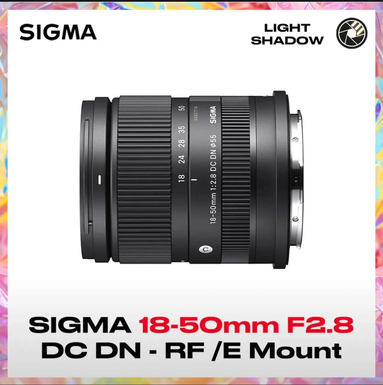 🛒 Объектив Sigma 18-50mm F2.8 DC DN для Sony E/Canon