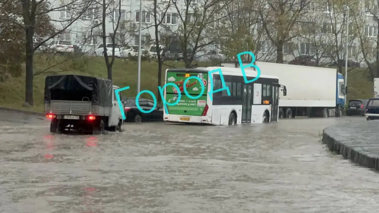 ☔️🌊А вот так утонула Тихая во Владивостоке