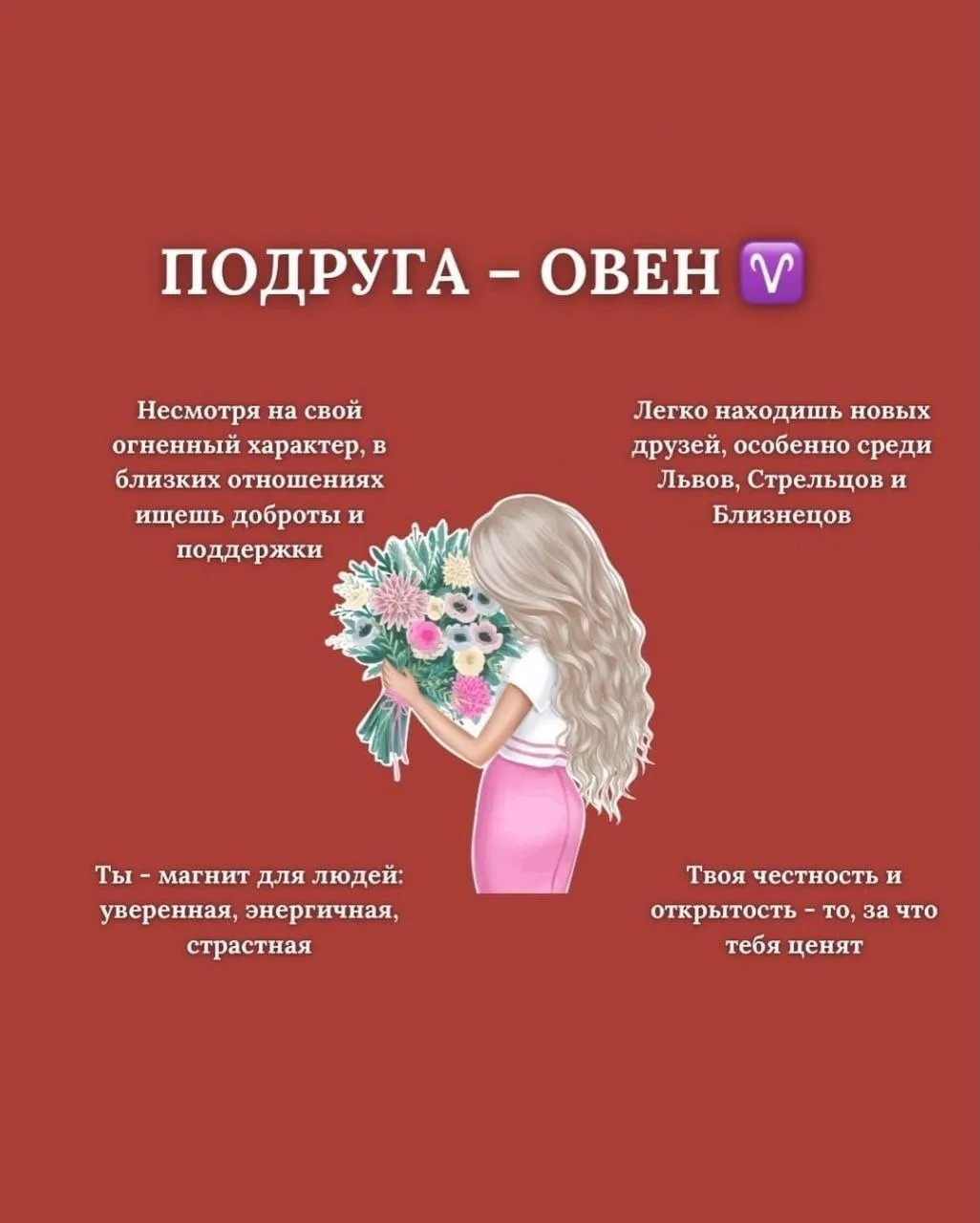 Подруга по знаку Зодиака 🤗 Ч.1