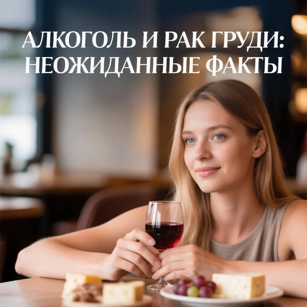 🍷 Алкоголь и рак груди: неожиданные факты