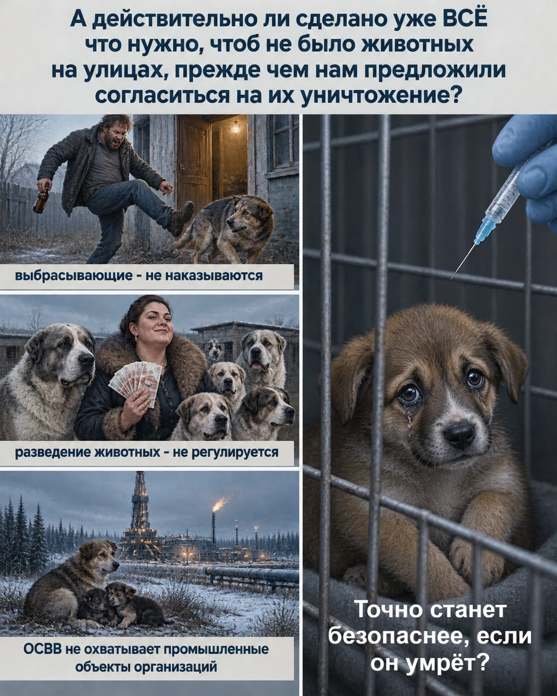 Организованный прогрев общественного мнения — перед жестоким решением?