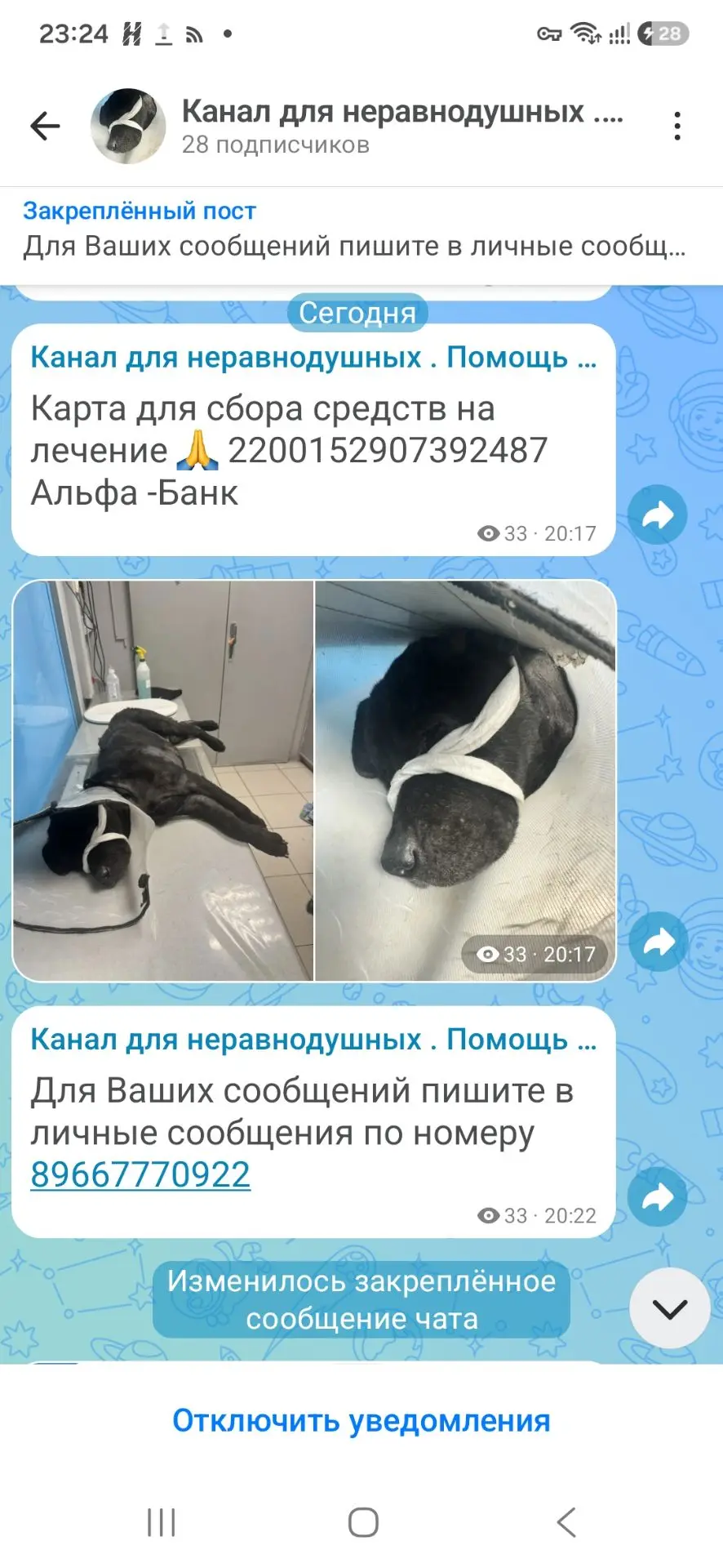 ⚠От подписчика: