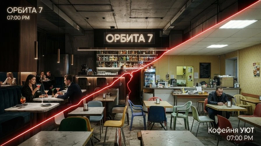 Почему реклама не спасет заведение, если дизайн спорит с именем?!