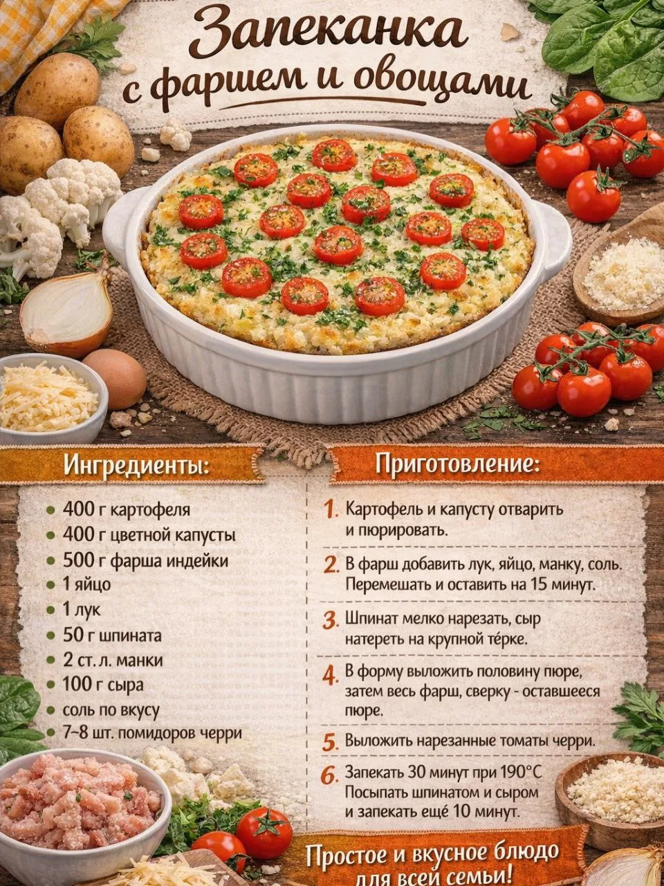 Детские запеканки 🥘