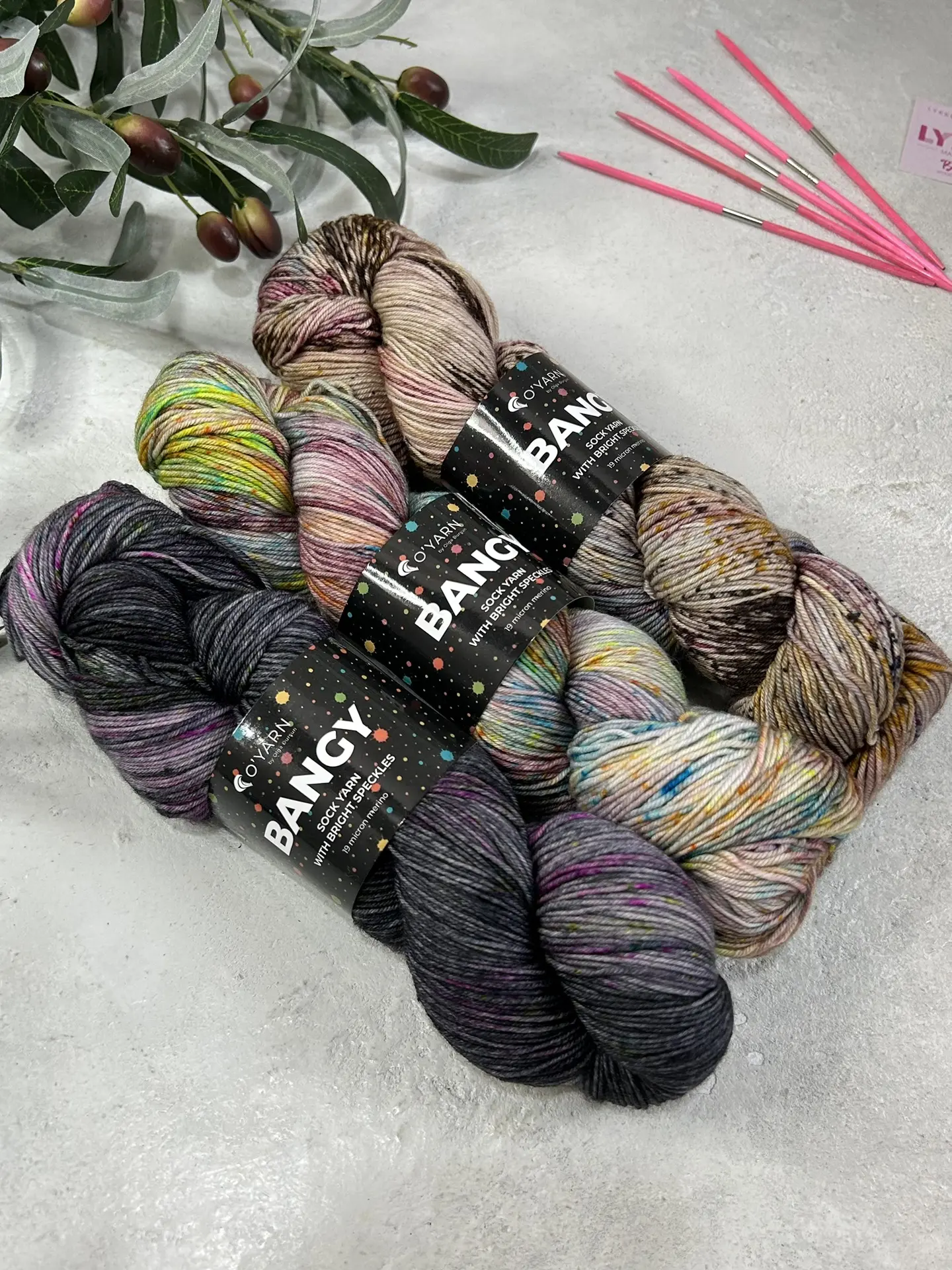🔥🔥🔥Носочная пряжа BANGY от O′YARN. ⁣⁣⠀