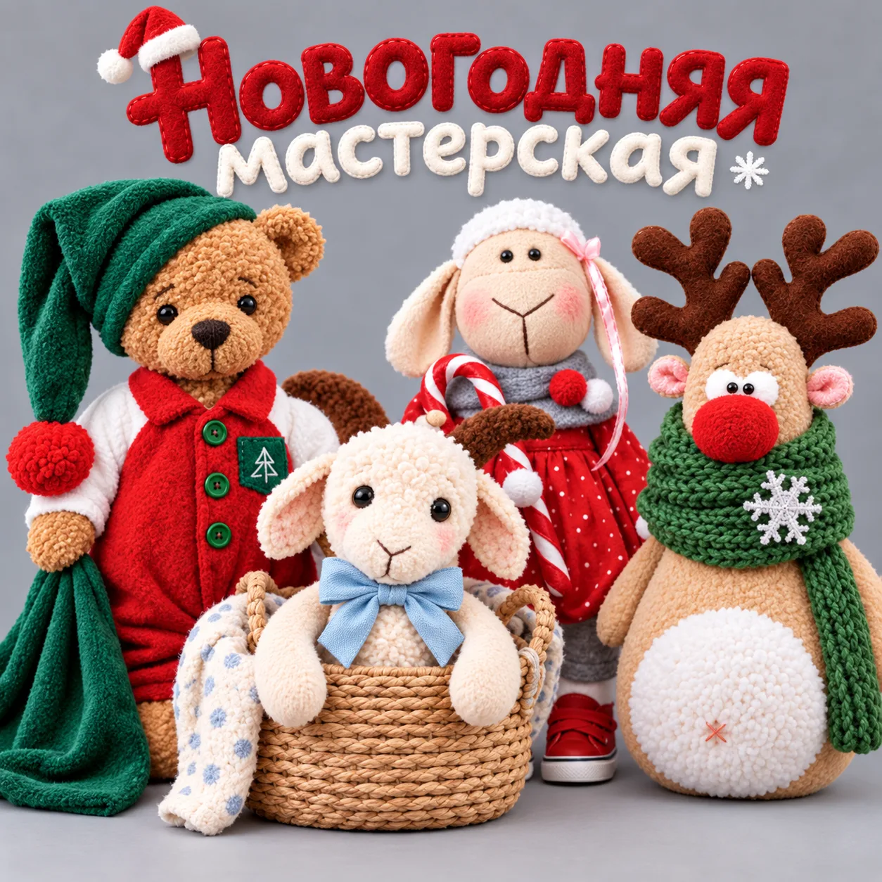 🎄 ОТКРЫВАЕМ НОВОГОДНЮЮ МАСТЕРСКУЮ!