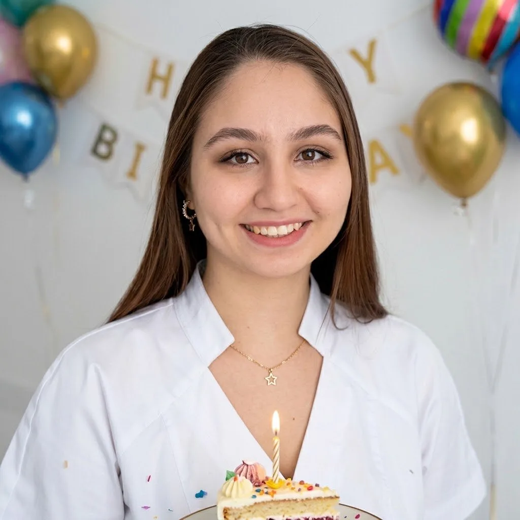🎉 Сегодня праздник у Владлены Степанян — нашего массажиста! 💐