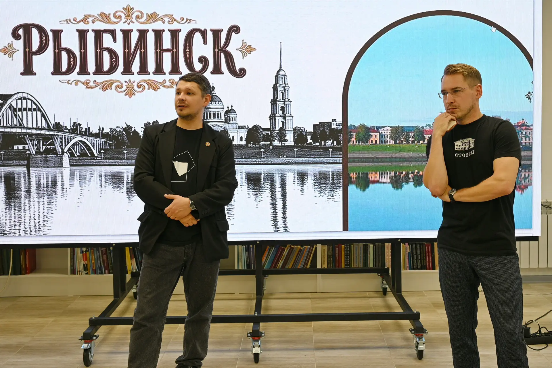 📝В рамках проекта "Открытая лекция" в РГАТУ выступили Александр Карамышев и Александр ...