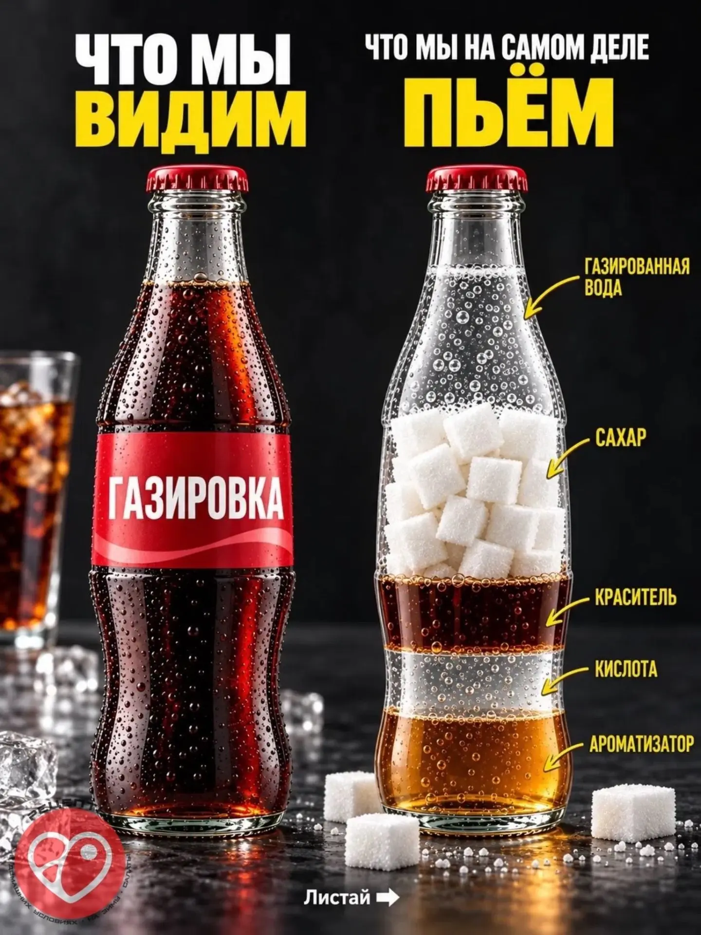 А вы знали? А ведь всё это едят дети. Ужасссс...