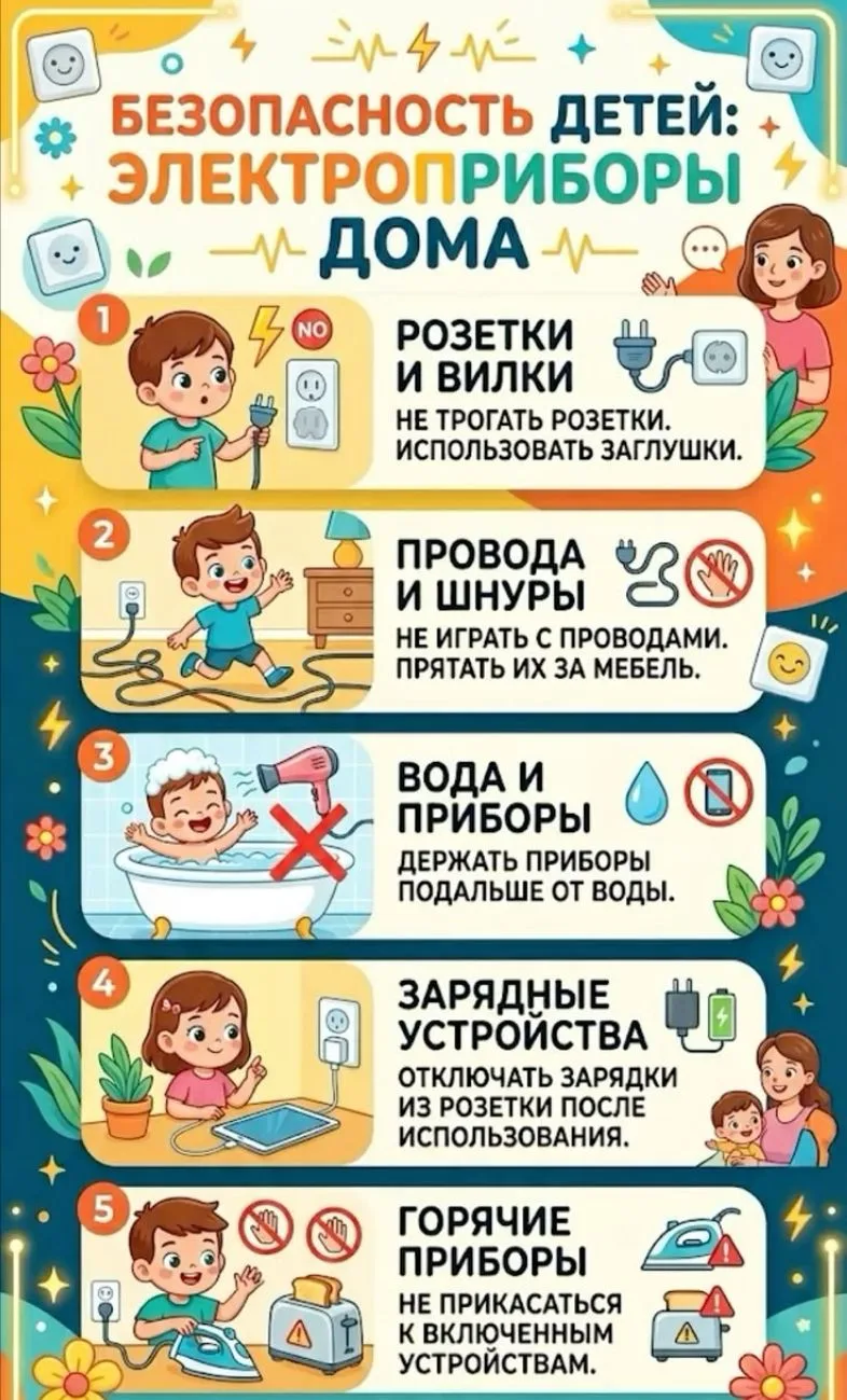 Электробезопасность для учеников начальной школы: 15 минут, которые научат быть осторож...