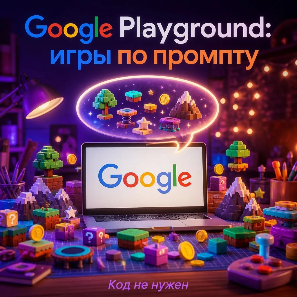 Гугл выкатил Playground: игры по текстовому описанию