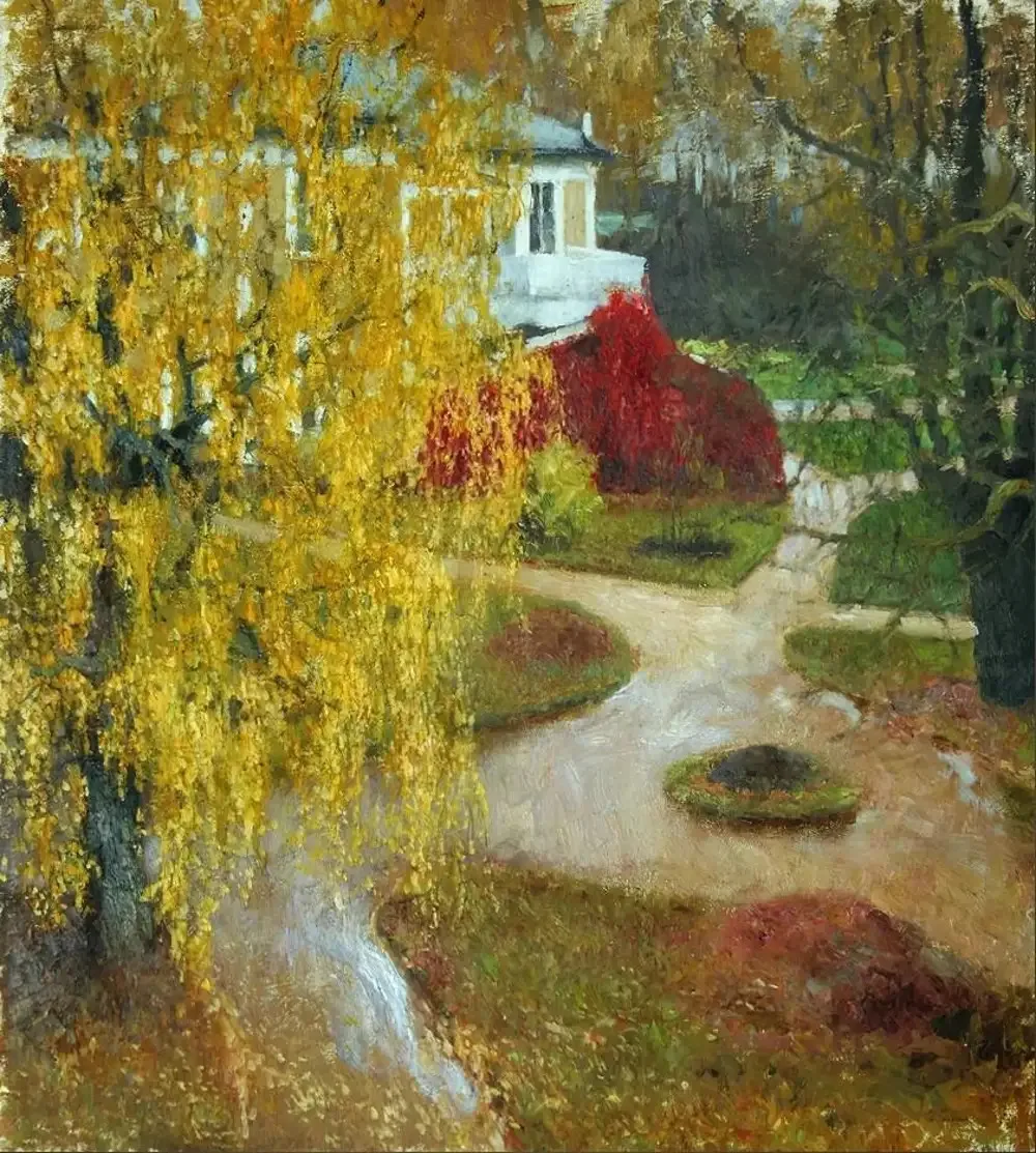 🎨 Осеннее очарование Игоря Грабаря: разбираем шедевр «Золотые листья»