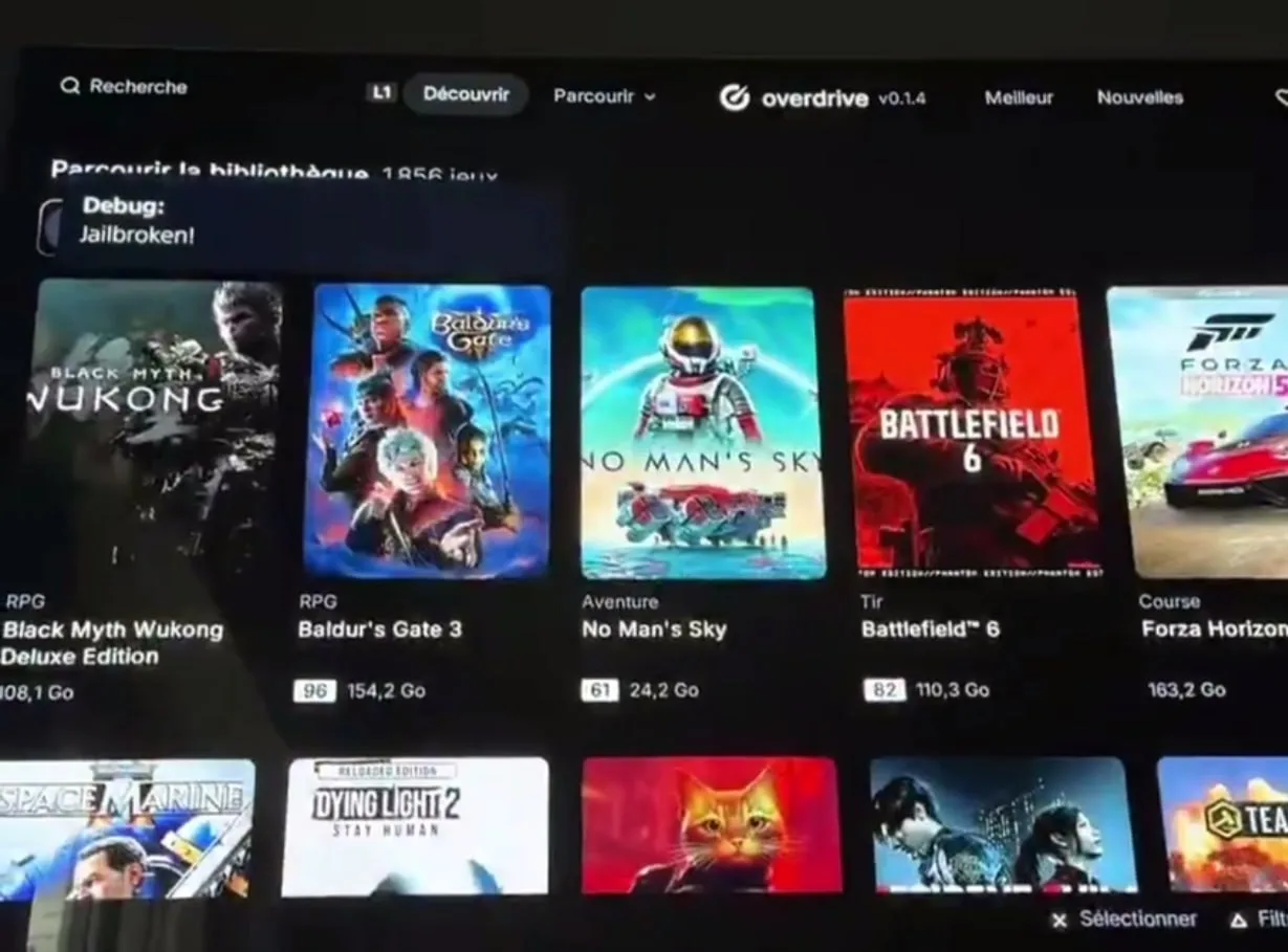 🏴‍☠️ На взломанных PS5 появился собственный бесплатный магазин игр — Overdrive