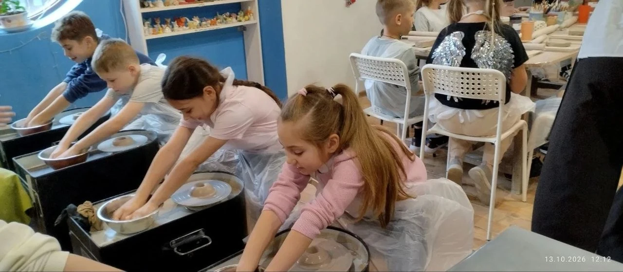 🤙2 Е класс посетил Гончарную мастерскую.🏺