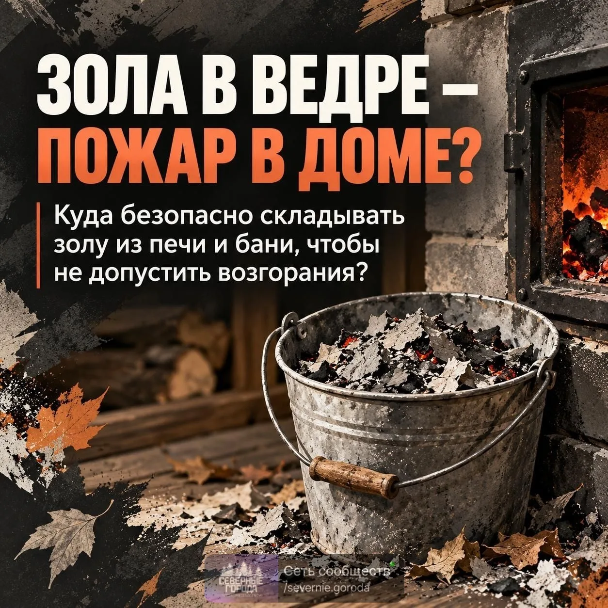 🔥 Протопили печь, выгребли золу и забыли?