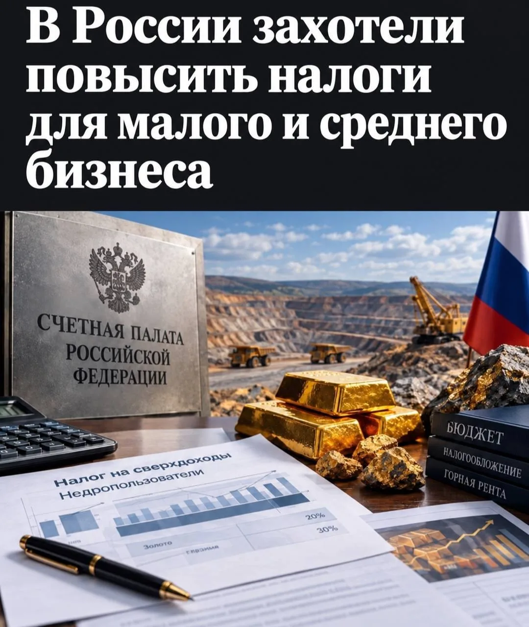 Ещё сильнее повысить налоги для бизнеса предложили в России. При этом крупному бизнесу ...