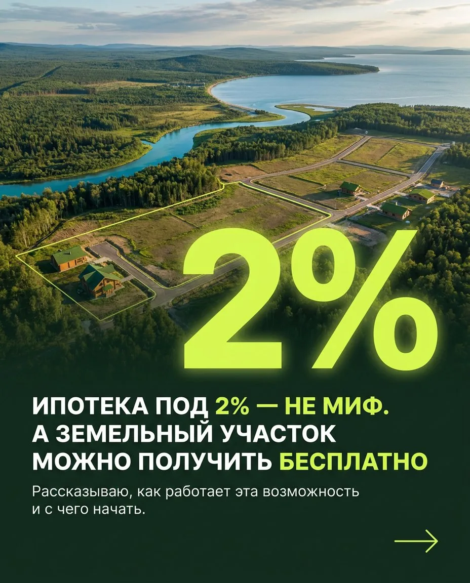 Рассказываю, как взять ипотеку под 2%🔥