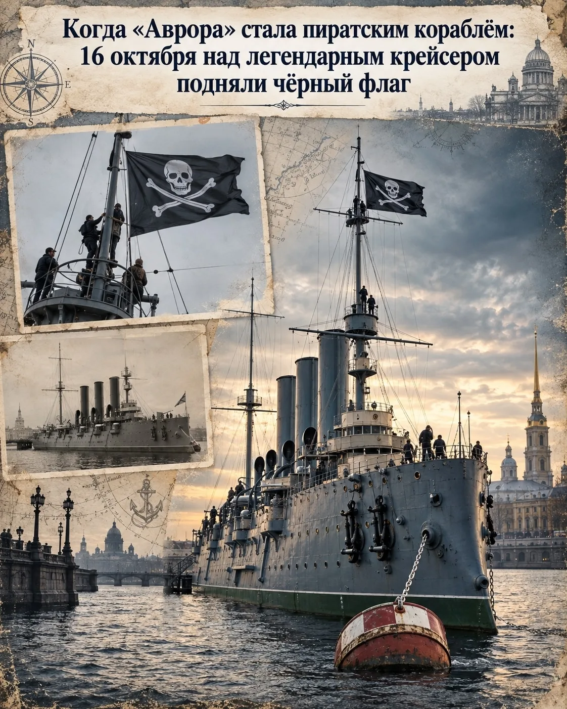 16 октября 2011 года в истории произошли важные события, связанные с «Авророй». Вы знал...