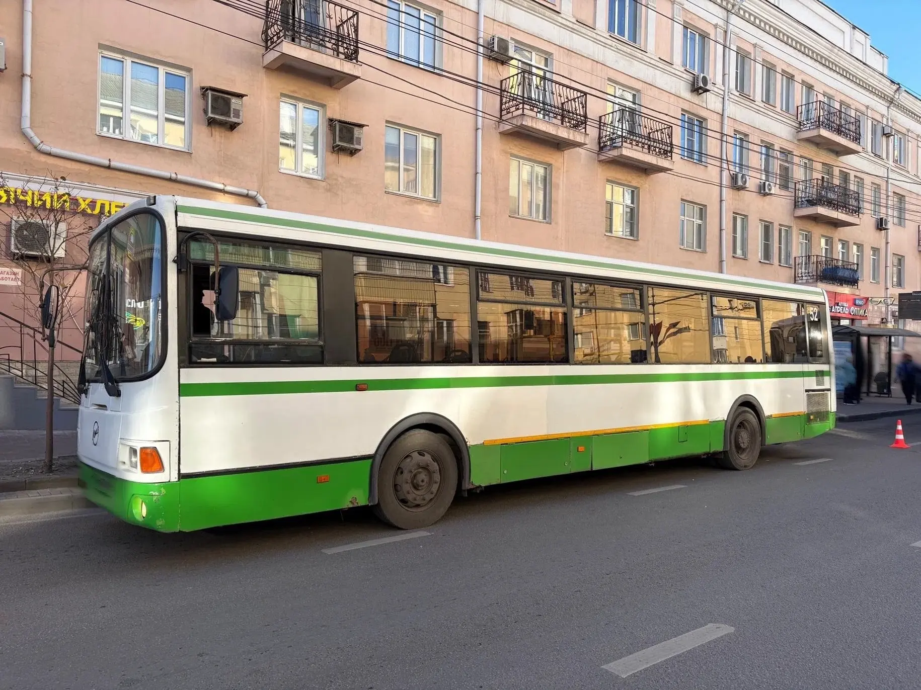 ❗️В Тамбове 72-летняя пассажирка упала в автобусе и попала в больницу