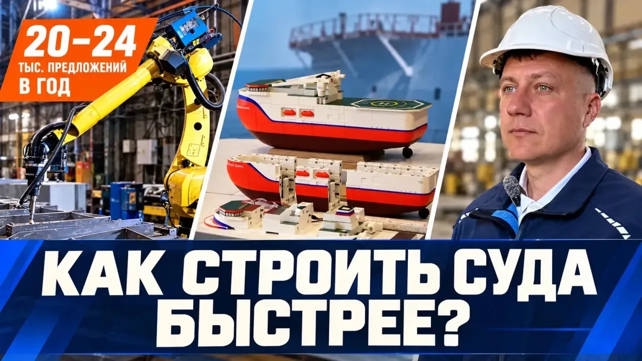 Производственная система ОСК: чек-лист – как ускорить судостроение