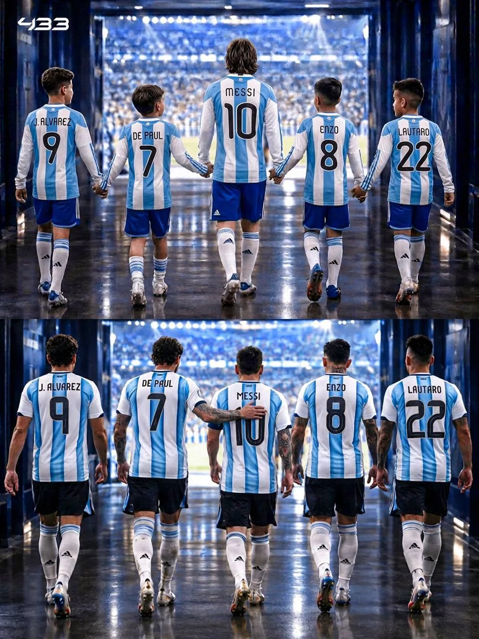 They grew up 𝒘𝒂𝒕𝒄𝒉𝒊𝒏𝒈 𝒉𝒊𝒎 𝒑𝒍𝒂𝒚. Now it’s 𝒕𝒉𝒆𝒊𝒓 𝒕𝒖𝒓𝒏 to lead Arg...