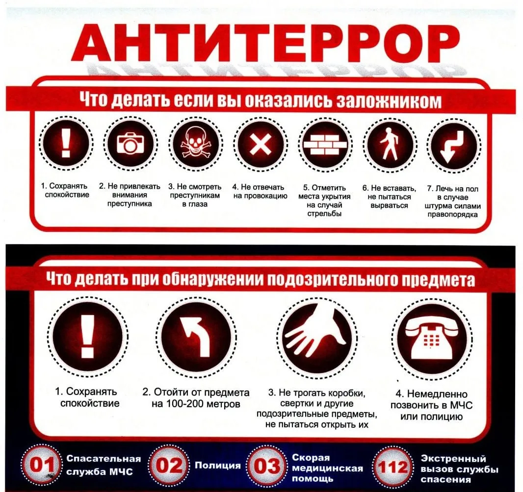 Памятка «Что такое антитеррористическая безопасность»