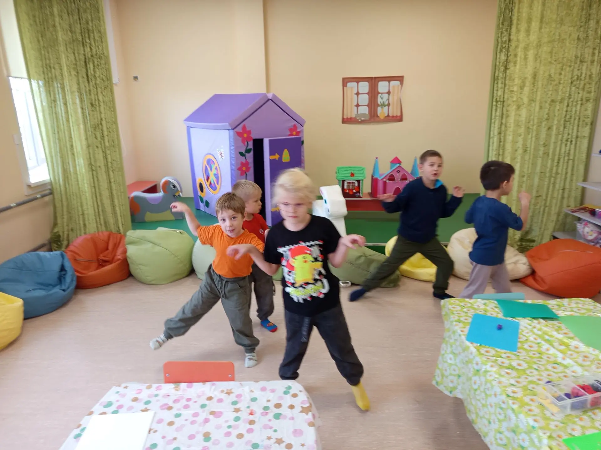 🌳 Волшебный лес в нашей театральной студии! 🌲