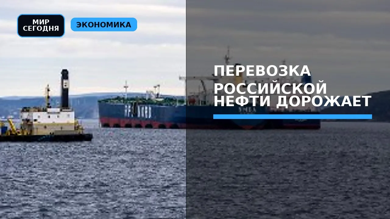 🗞 🗞 🗞 🗞 Перевозка российской нефти дорожает из-за глобального дефицита танкерного ф...