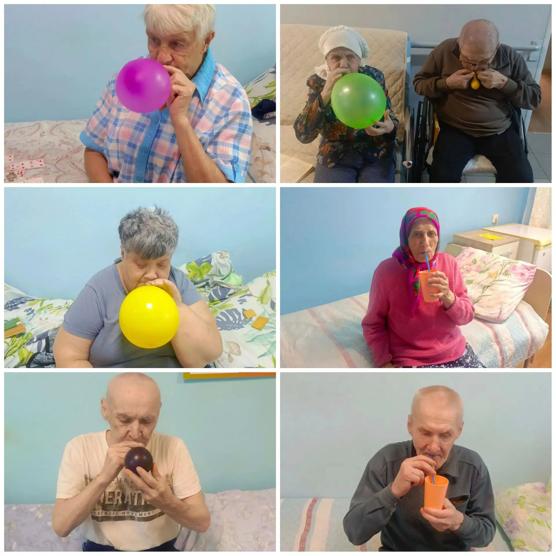 Дыхательная гимнастика для пожилых людей помогает  улучшить  вентиляцию легких и насыща...