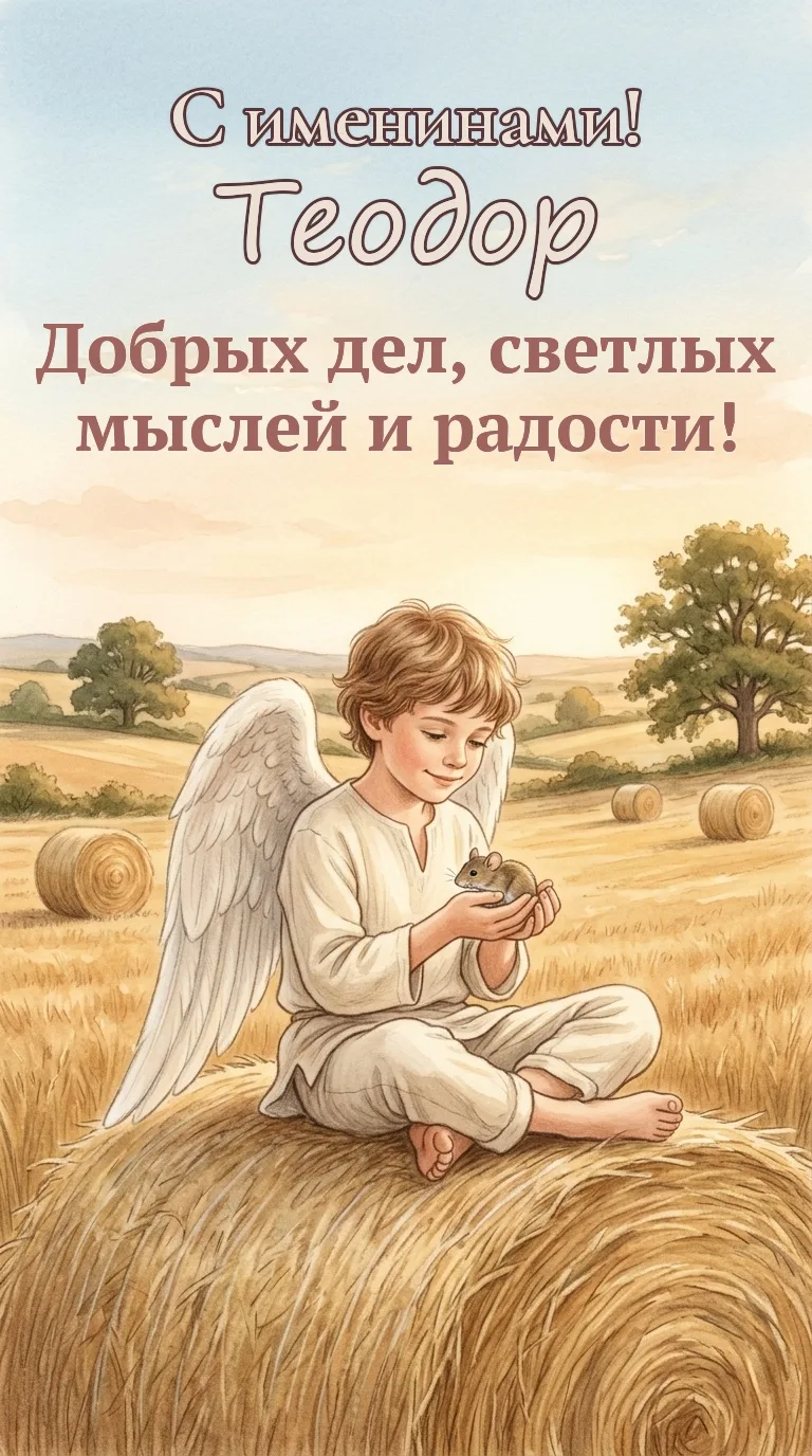 💐 10 октября — с именинами, Теодор!