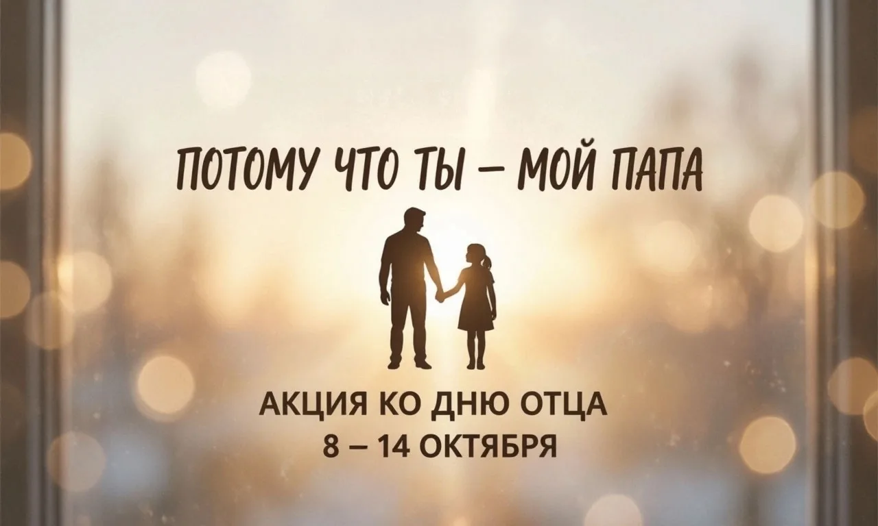 🎬 Акция ко Дню отца: «Потому что ты мой папа»