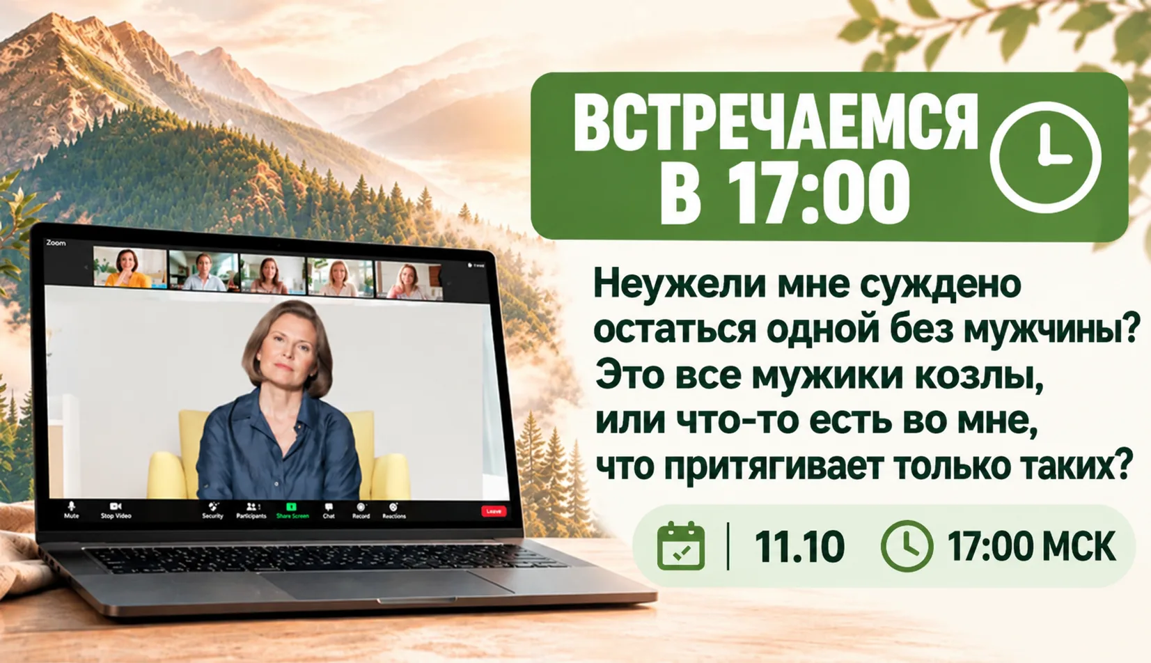 Полчаса до старта!