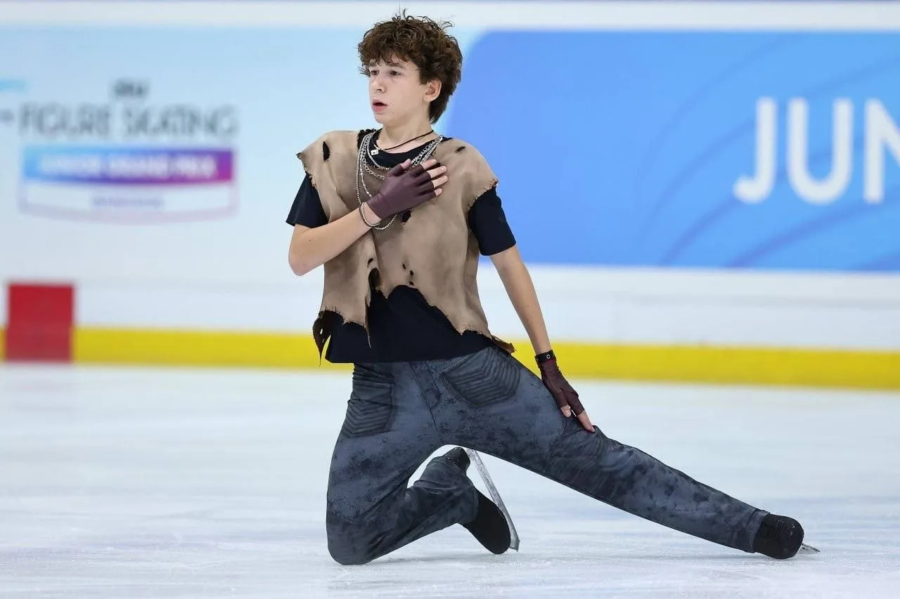👀Результат коротких программ юниоров на Budapest Trophy: