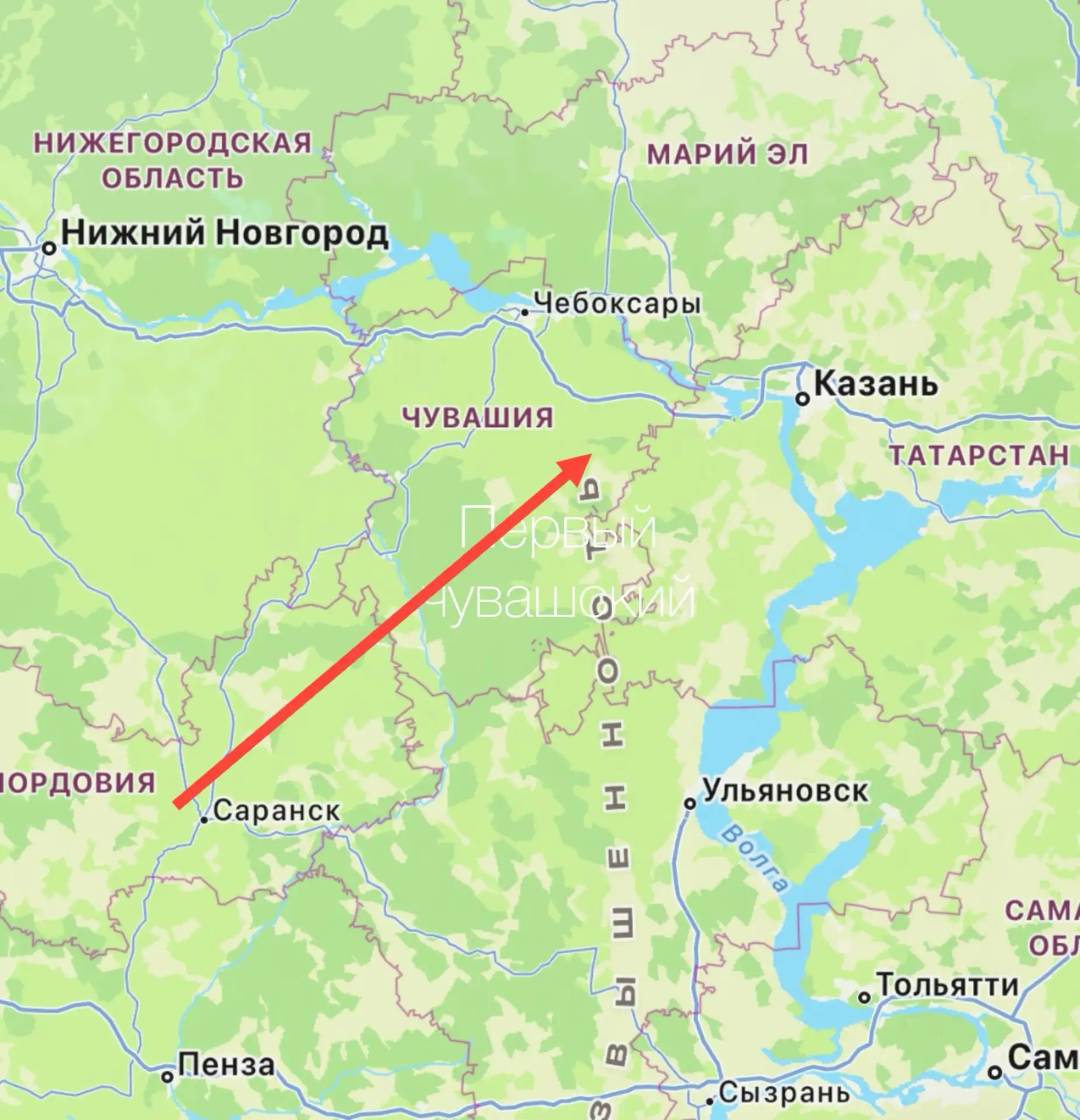 ⚡ Ракеты могут пролететь прямо через Чувашию, сообщают мониторинговые каналы.