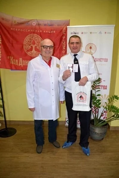 🩸👮‍♂️ Полицейский из Смоленска стал «Почётным донором России»