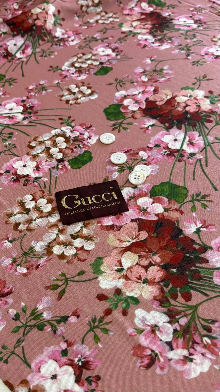 Лейбл жаккардовый пришивной Gucci