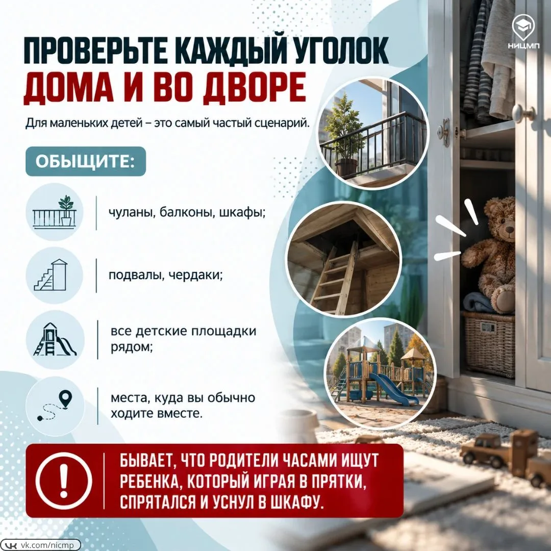 😱 Что делать, если ребенок потерялся?