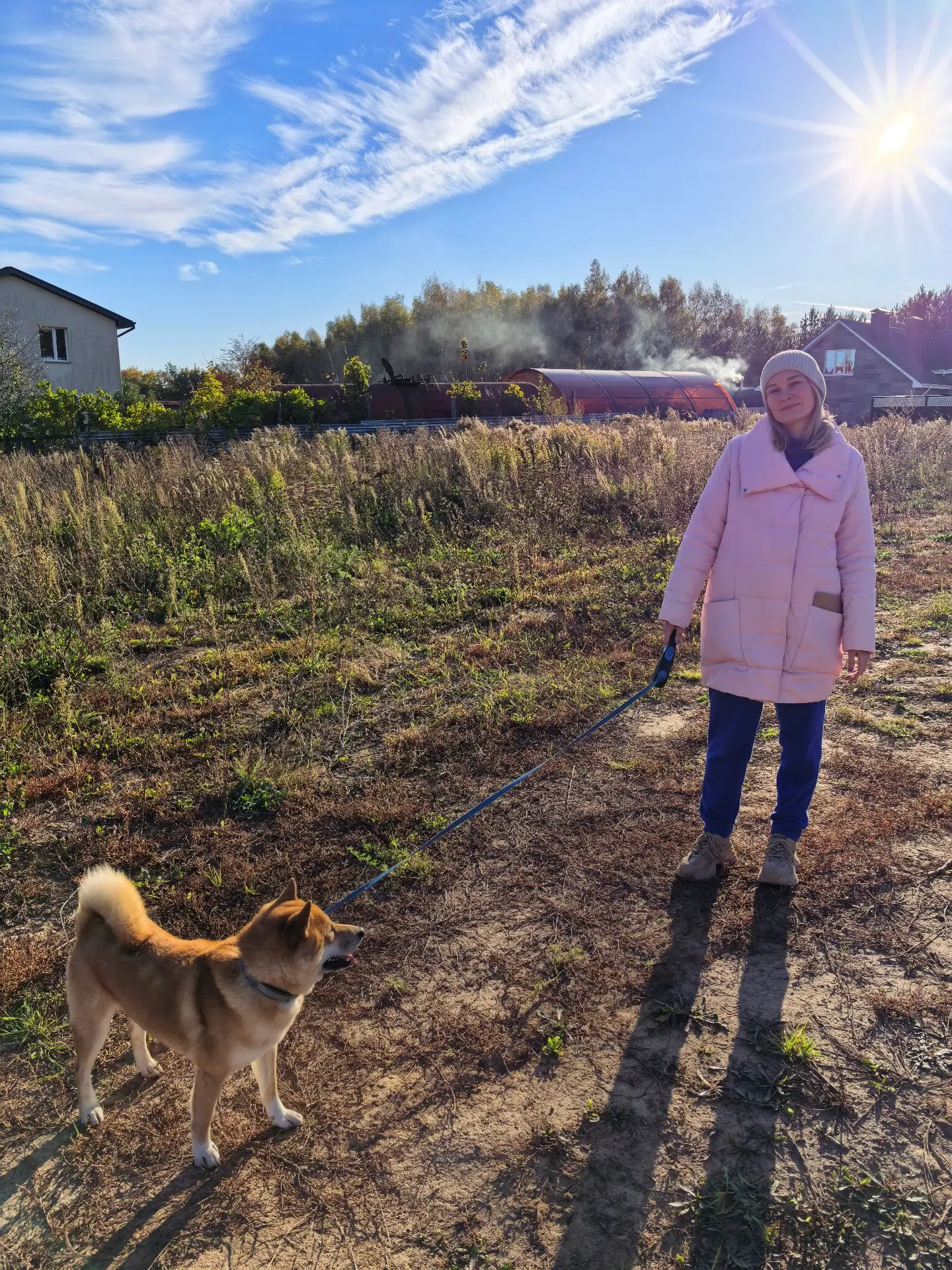 Сегодня отличный осенний 🍂 день для прогулок в лесу.