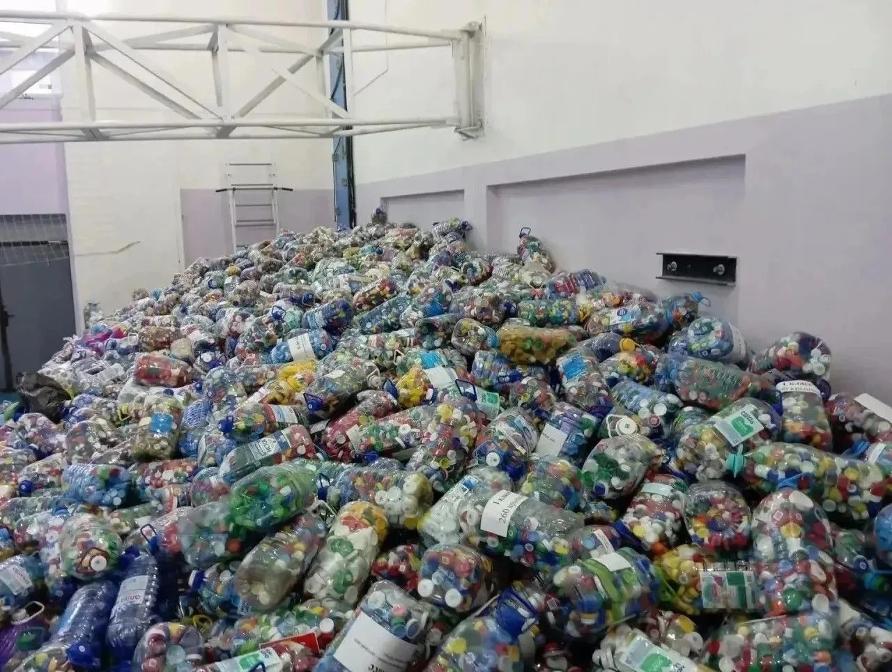 Участники экопроекта «Водорослям крышка» собрали почти 8 млн пластиковых крышек