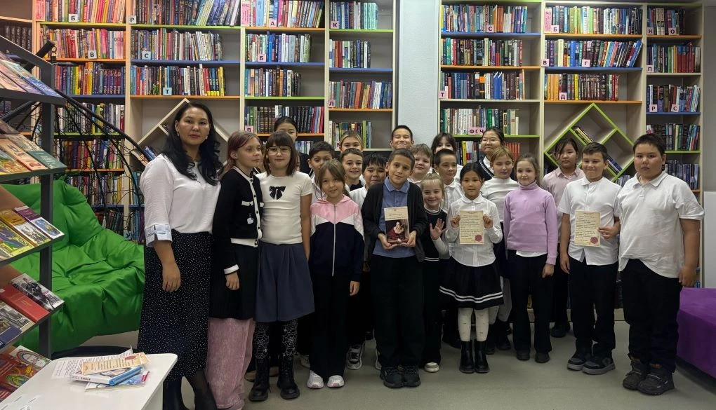 ✨14 октября в отделе по работе с детским населением Публичной библиотеки имени Тана Бог...
