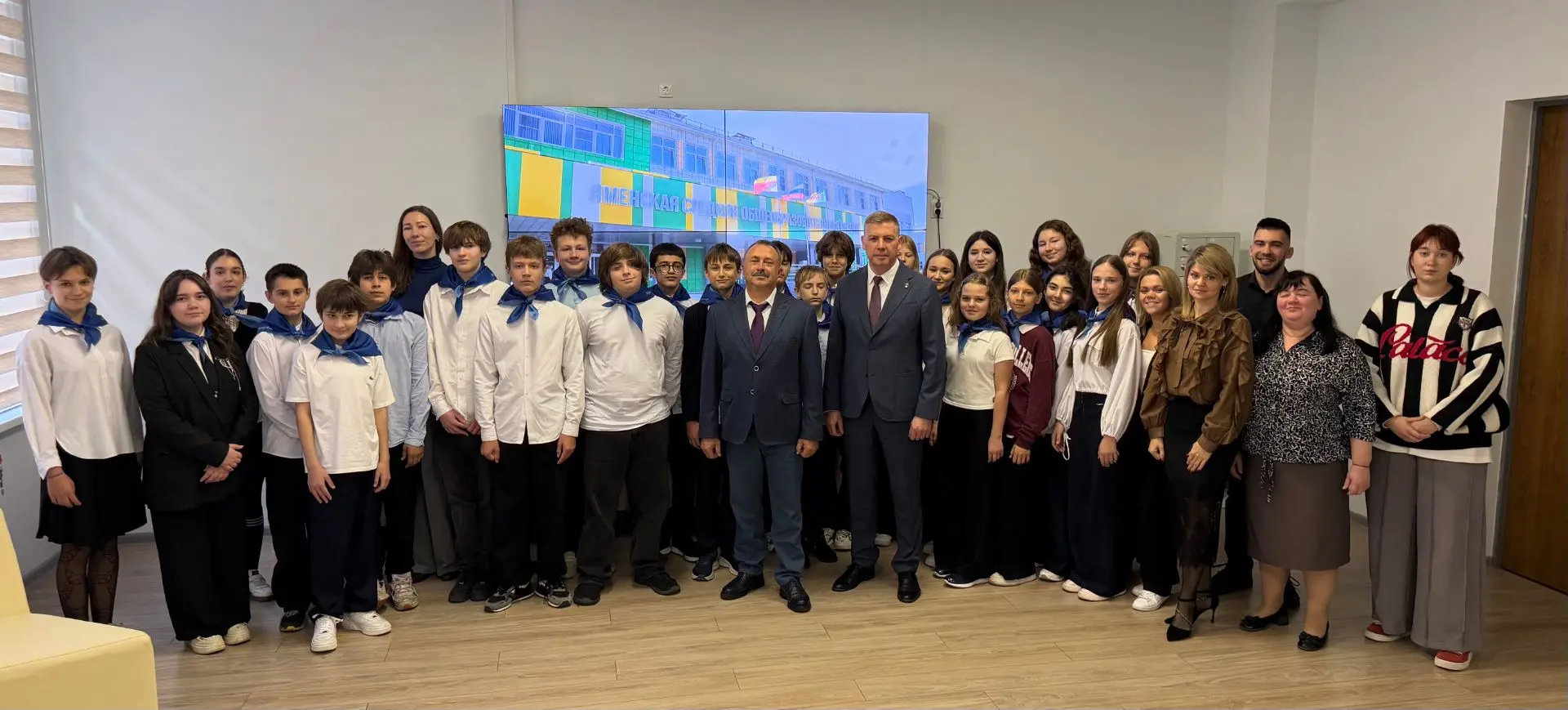 Торжественное открытие второго юридического класса в Яменской школе!