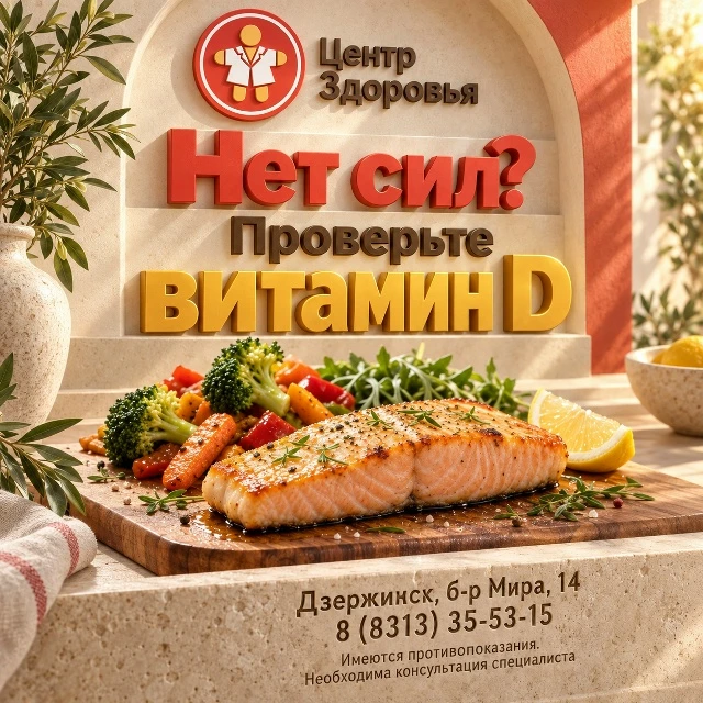 Постоянная усталость и нет сил? Возможно, дело в дефиците витамина D! ☀