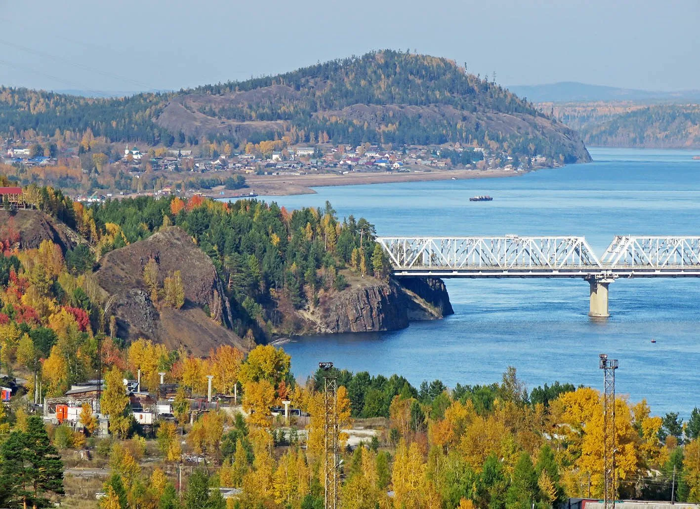 Осенние окрестности Усть-Илимска. Фотографии 2021 года 🍁