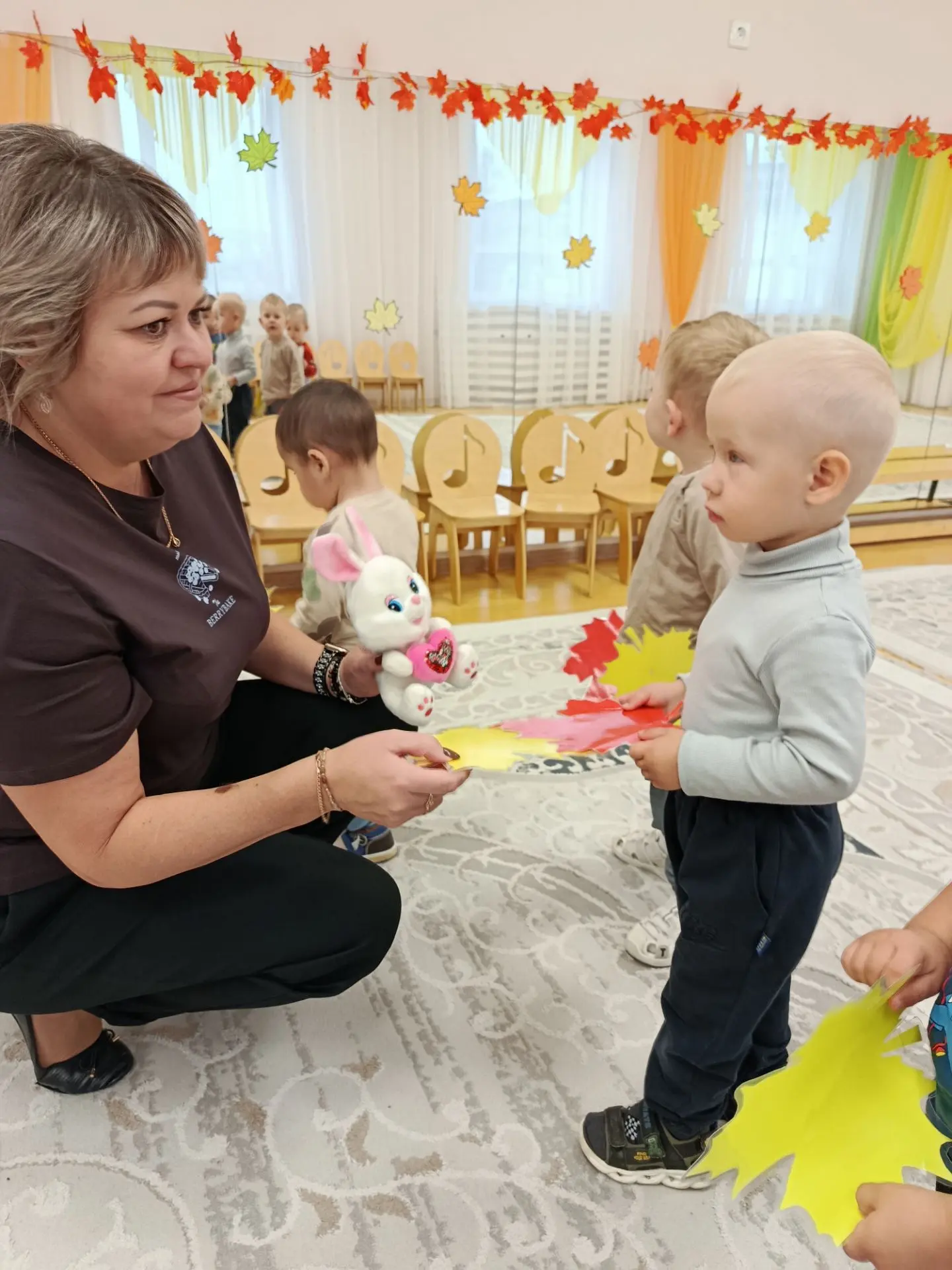 Первое музыкальное занятие в группе раннего возраста "Ягодка"!🍓