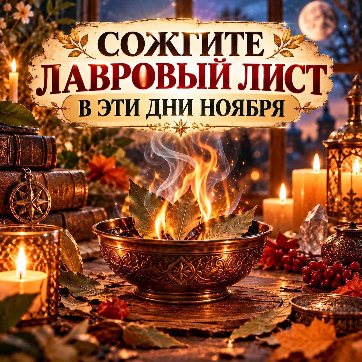 🔥 СОЖГИТЕ ЛАВРОВЫЙ ЛИСТ В ЭТИ ДНИ НОЯБРЯ 🔥