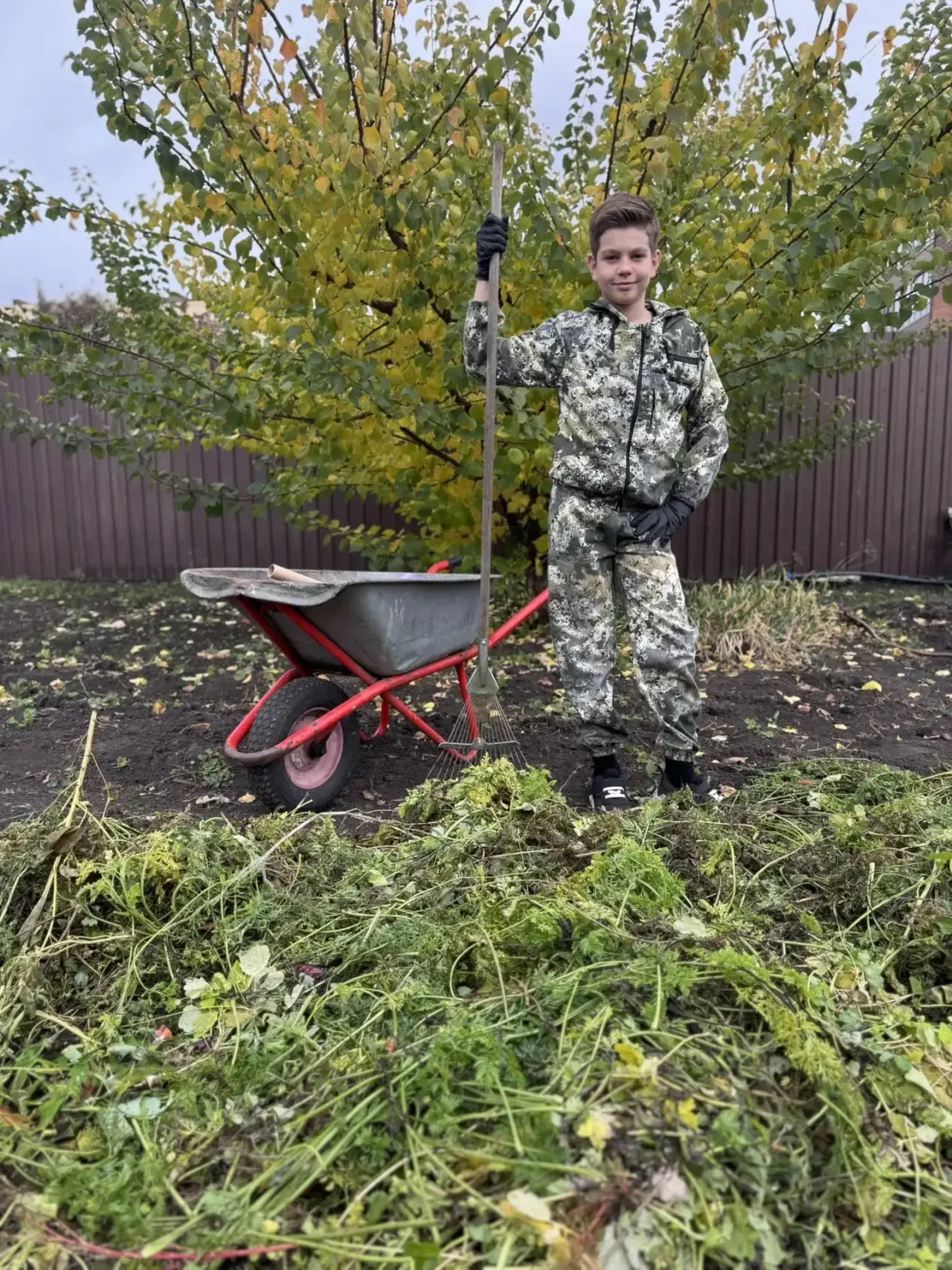 🍁 Городская акция «Субботник во дворе дома, где живет моя семья» 🍁