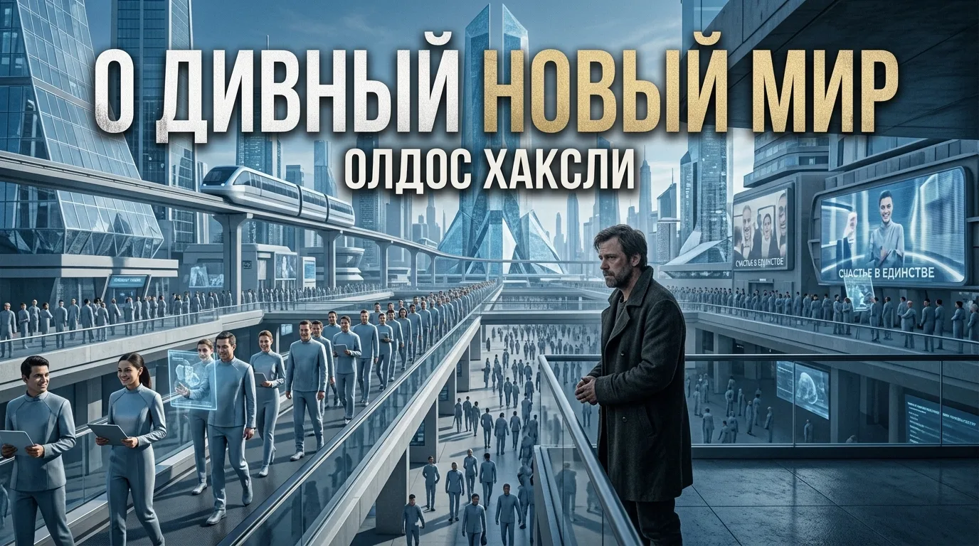 39. «О дивный новый мир» — Олдос Хаксли