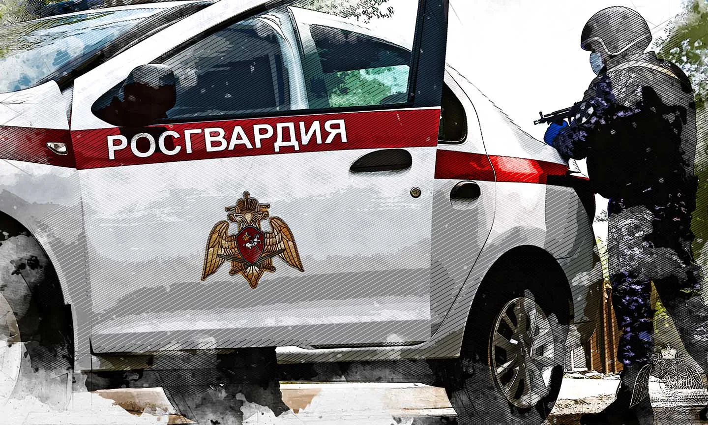В Орле посетитель кафе ударил сотрудницу и был задержан Росгвардией